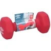 2 kg-os piros súlyzó