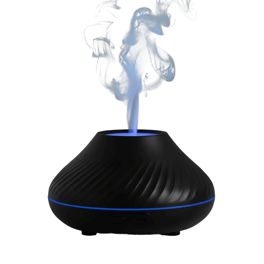 Az illóolaj párologtató háttér nélkül