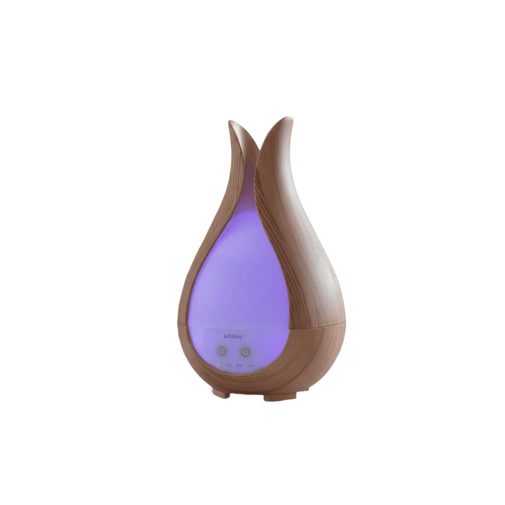 Az ultrahangos aroma diffúzor Webp formátumban, háttér nélkül