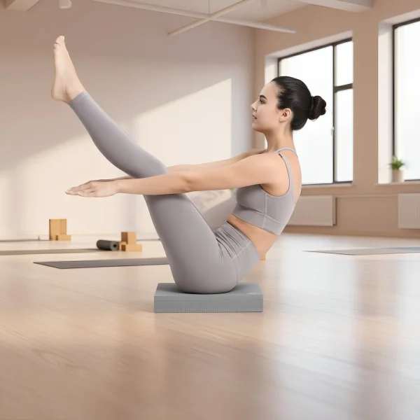 Hasizom erősítés az Umbro egyensúlypárna felületén, ülő pozícióban