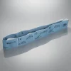Az elasztikus edzőszalag egy asztalon 3D hatással és árnyékkal