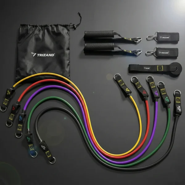 A teljes Trizand fitness gumiszalag szett