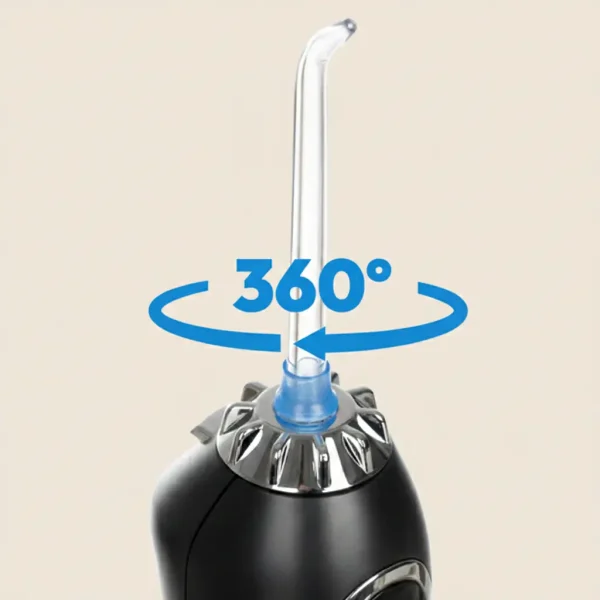 A szájzuhany feje 360 fokbn forgatható